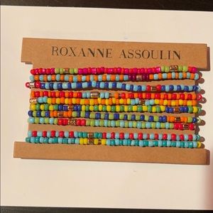 Roxanne Assoulin Set of 10 Beaded Bracelets